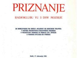 Diplome in plakete